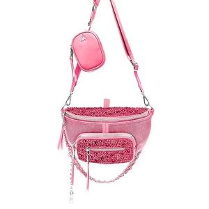 Steve Madden BMAXIMA Crossbody/Fanny Pack Hot Pink